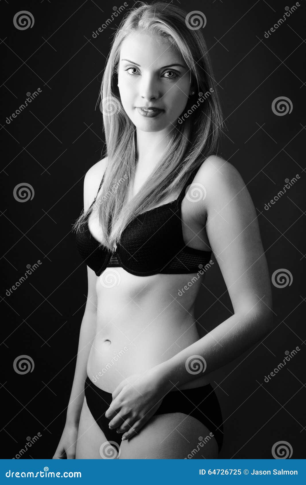Underwear Model Shot in Studio Stock Image Image of model, erotic