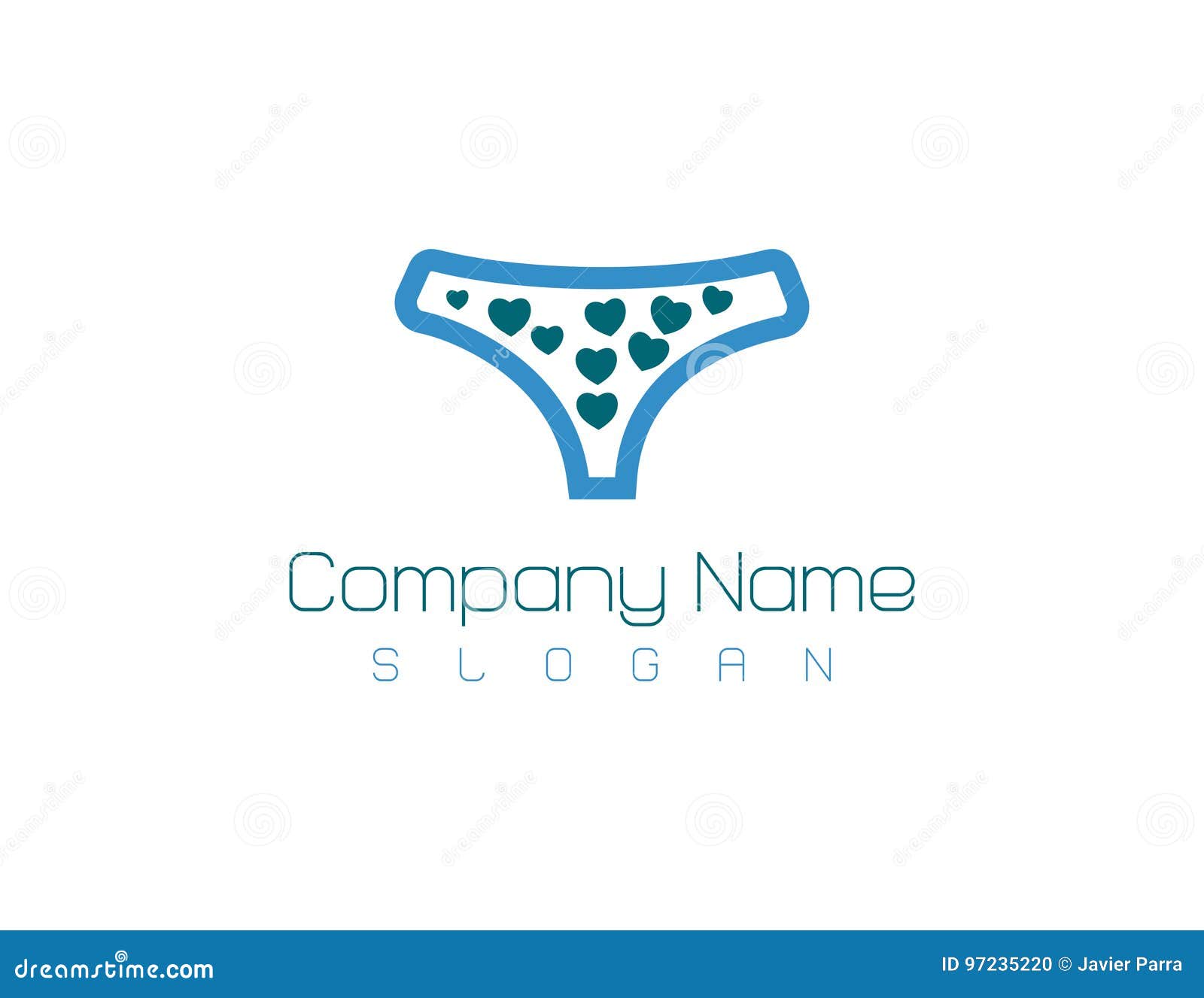 Underwear vector logo stock vector. Illustration of background 97235220