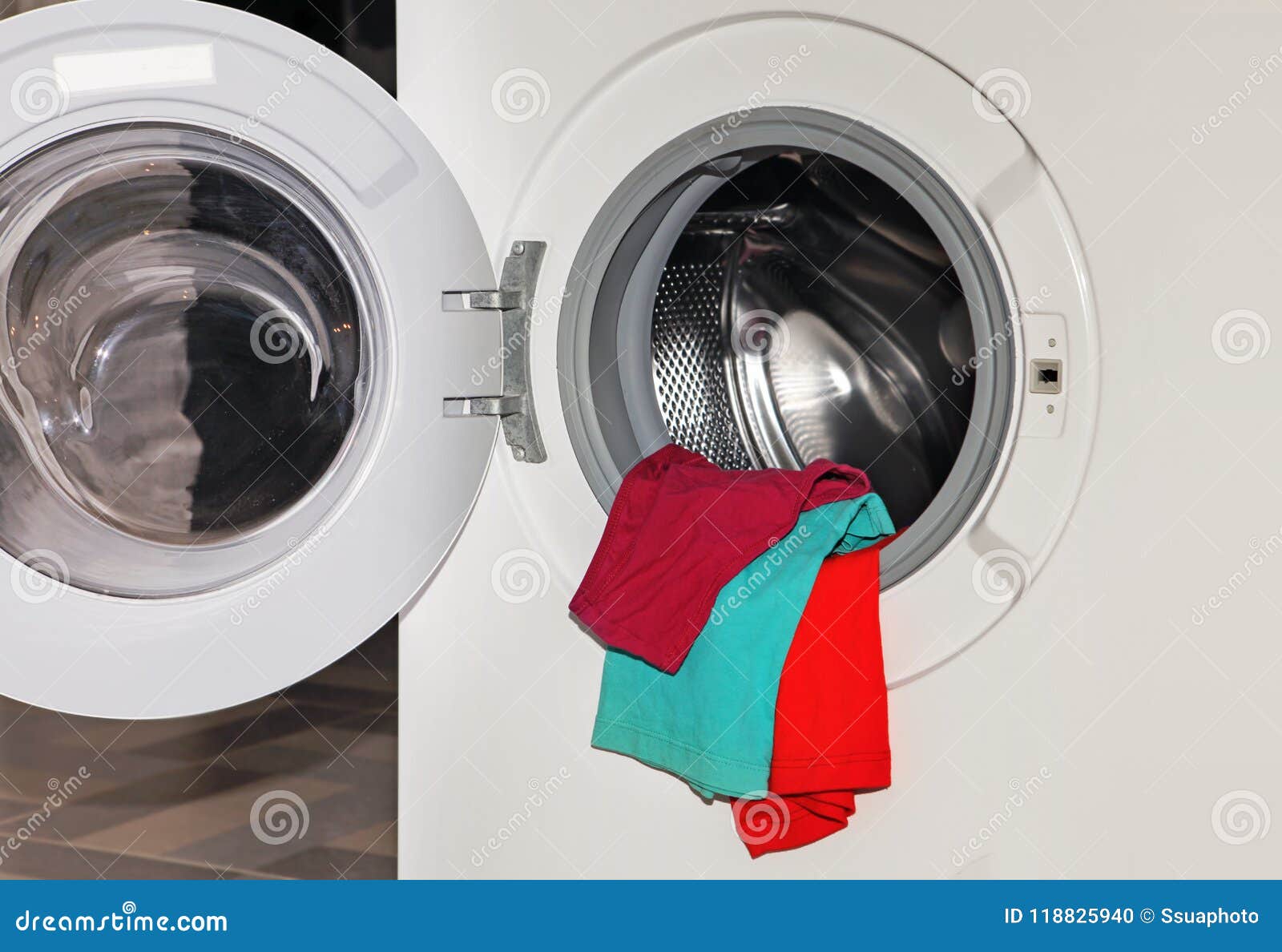 Underwear in Washing Machine Stock Photo - Image of huckaback,  compromising: 118825940