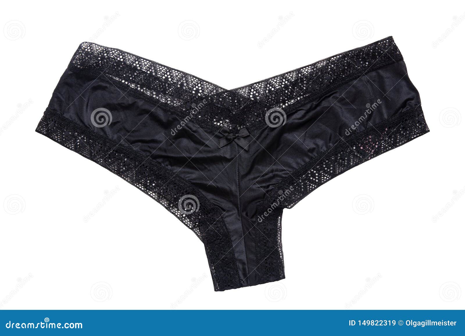 Women's Black Lace Panties Isolated On White Background. Sexy Underwear.  Stock Photo, Picture and Royalty Free Image. Image 94022252.
