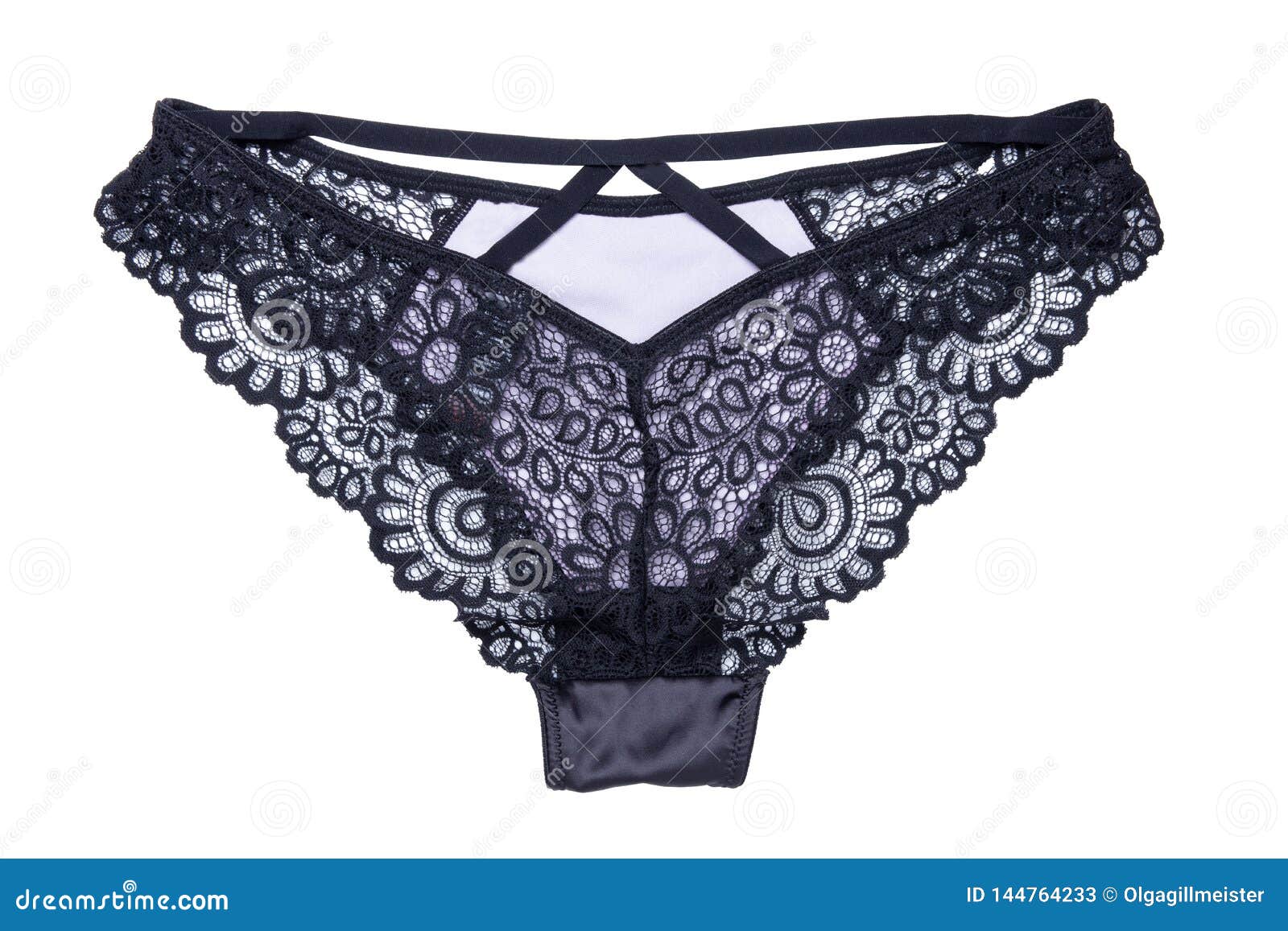 Underwear Woman Isolated. Close-up of Luxurious Elegant Black Lacy Thongs  Panties Isolated on a White Background Stock Image - Image of elegance,  beautiful: 144764233