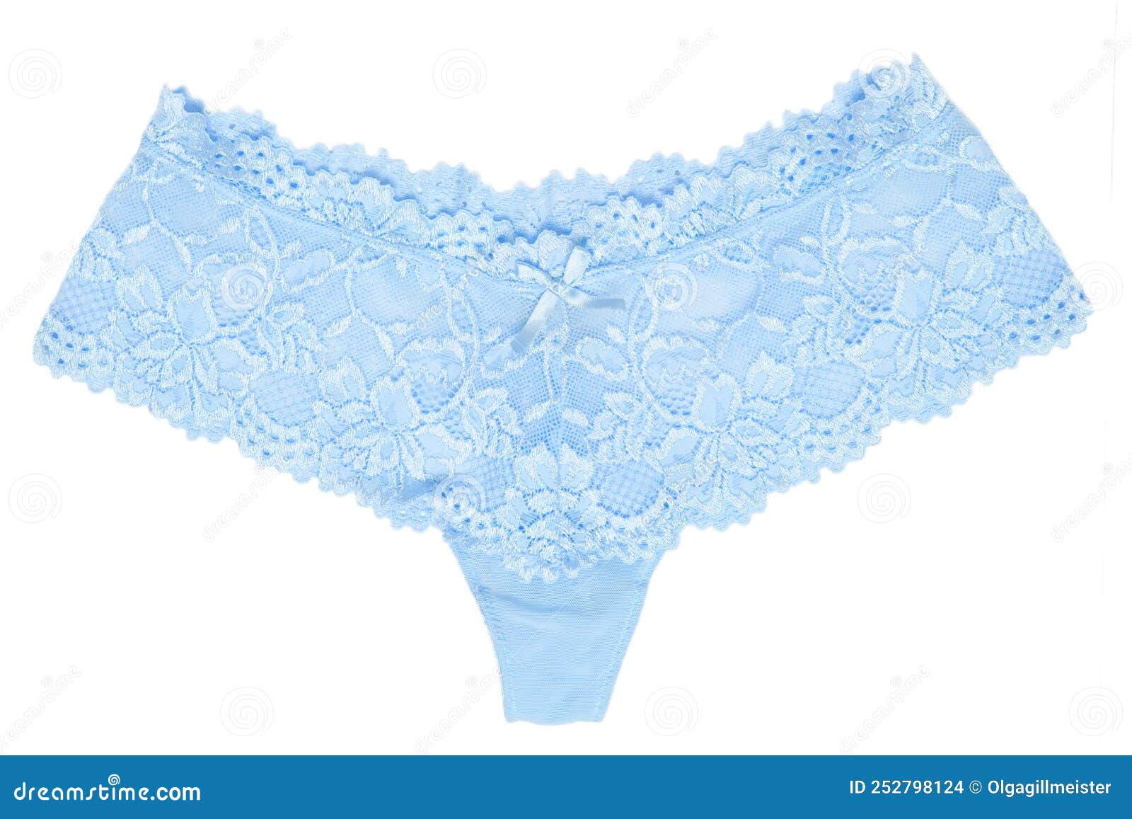 114 Front View Woman Panties White Background Stock Photos - Free