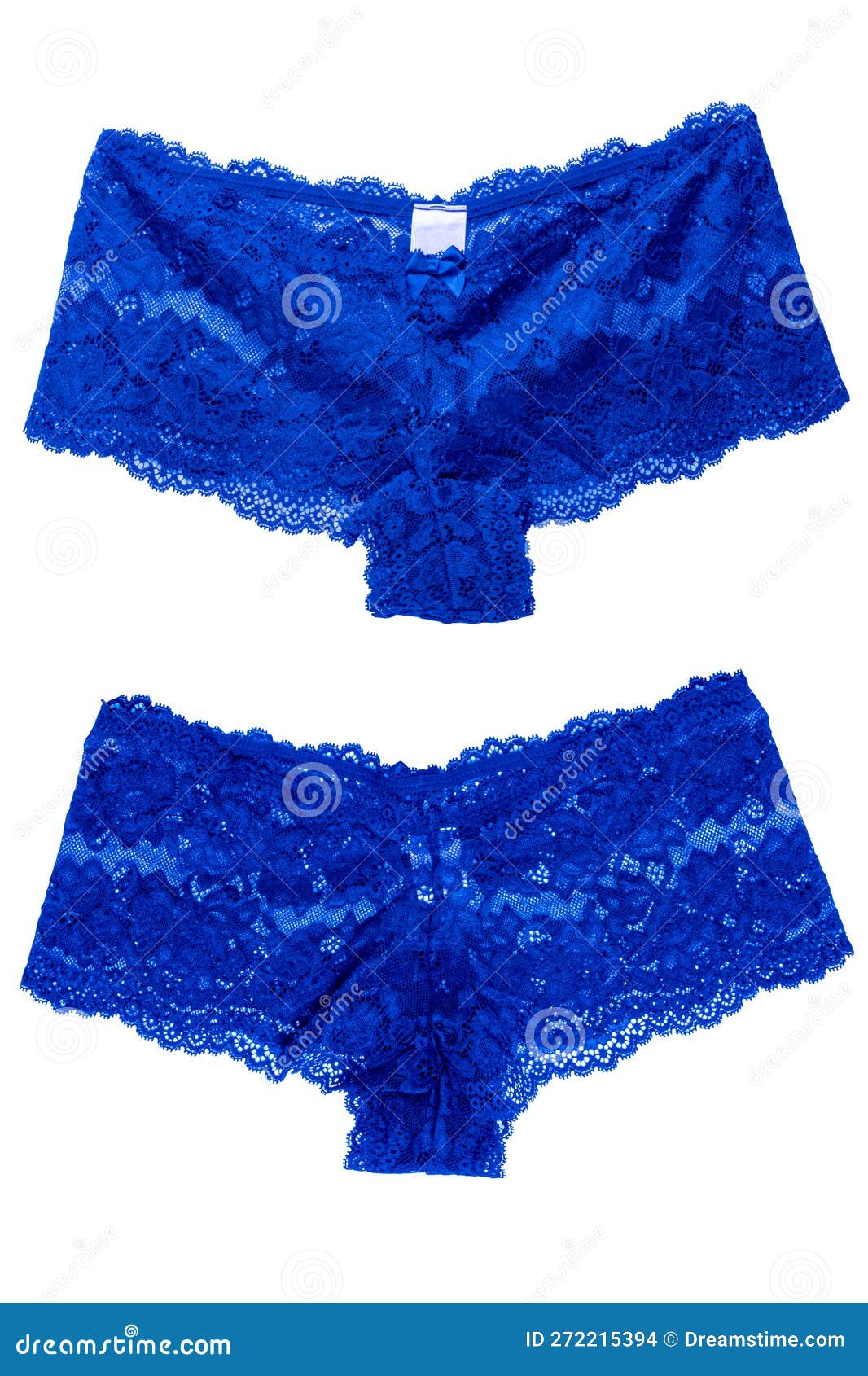 Underwear Woman Isolated. Collage Set of a Luxurious Elegant Blue Lacy  Thongs Panties in Two Views Isolated. Erotic Lace Fashion Stock Photo -  Image of underclothes, background: 272215394
