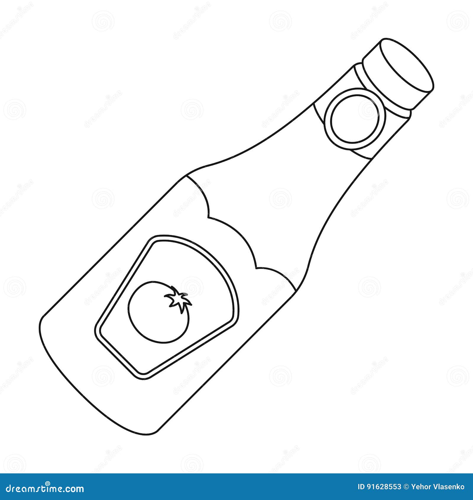 une bouteille de ketchup icone simple bbq en web d illustration actions symbole vecteur style ensemble du graphisme 91628553 coloriage lego police