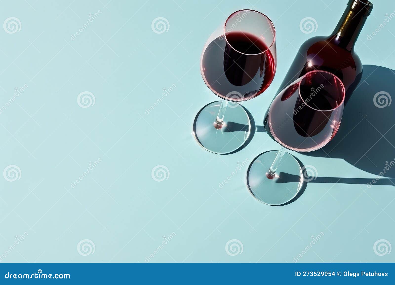 dessin d'une ligne continue d'un verre de vin. champagne et boire
