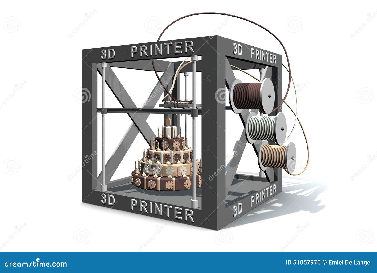Une Illustration D Un Aliment D Impression De L Imprimante 3d Illustration Stock Illustration Du Personnel Rapide Une Illustration D Un Aliment D Impression De L Imprimante 3d Illustration Stock Illustration Du Personnel Rapide