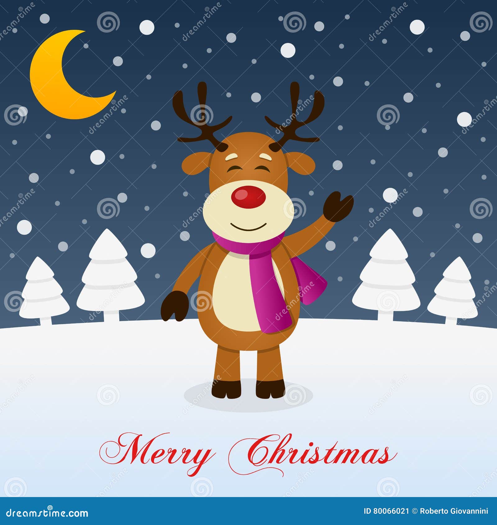 Une Nuit De Noel Tres Joyeux Renne Illustration De Vecteur Illustration Du Renne Nuit Une Nuit De Noel Tres Joyeux Renne Illustration De Vecteur Illustration Du Renne Nuit