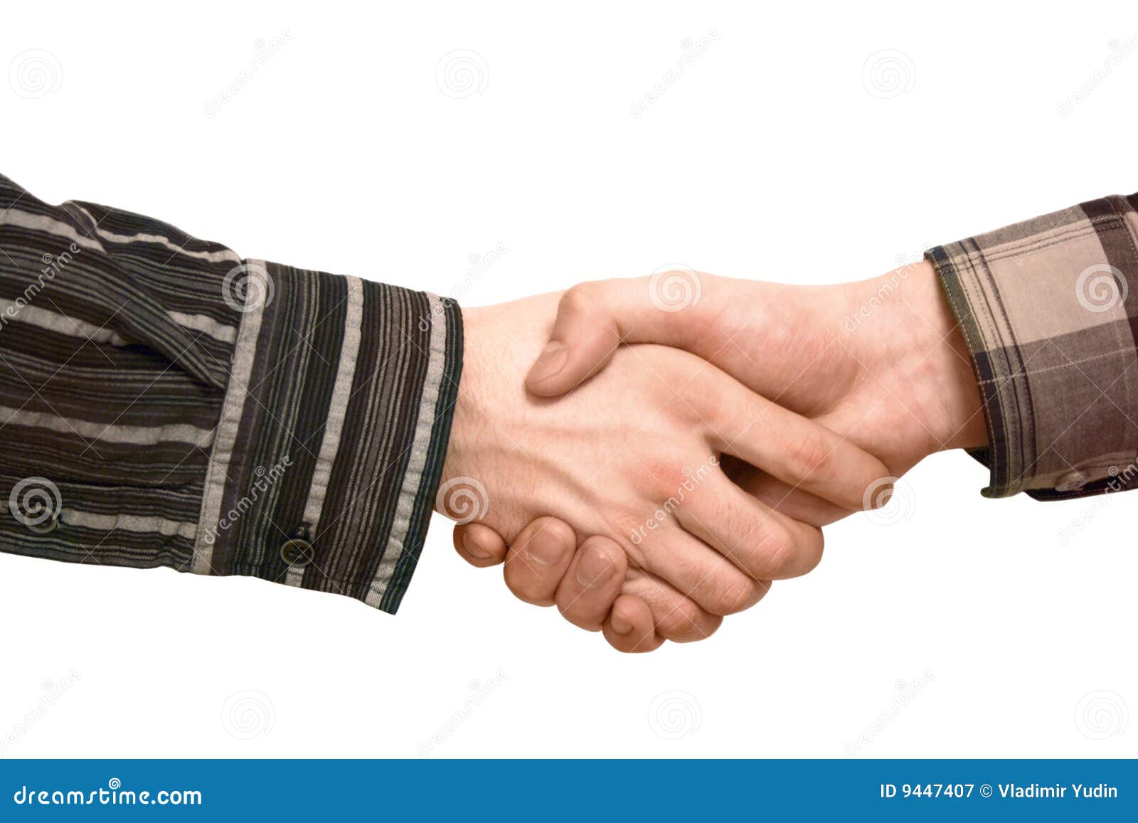 Une prise de contact image stock. Image du finale, accord 9447407