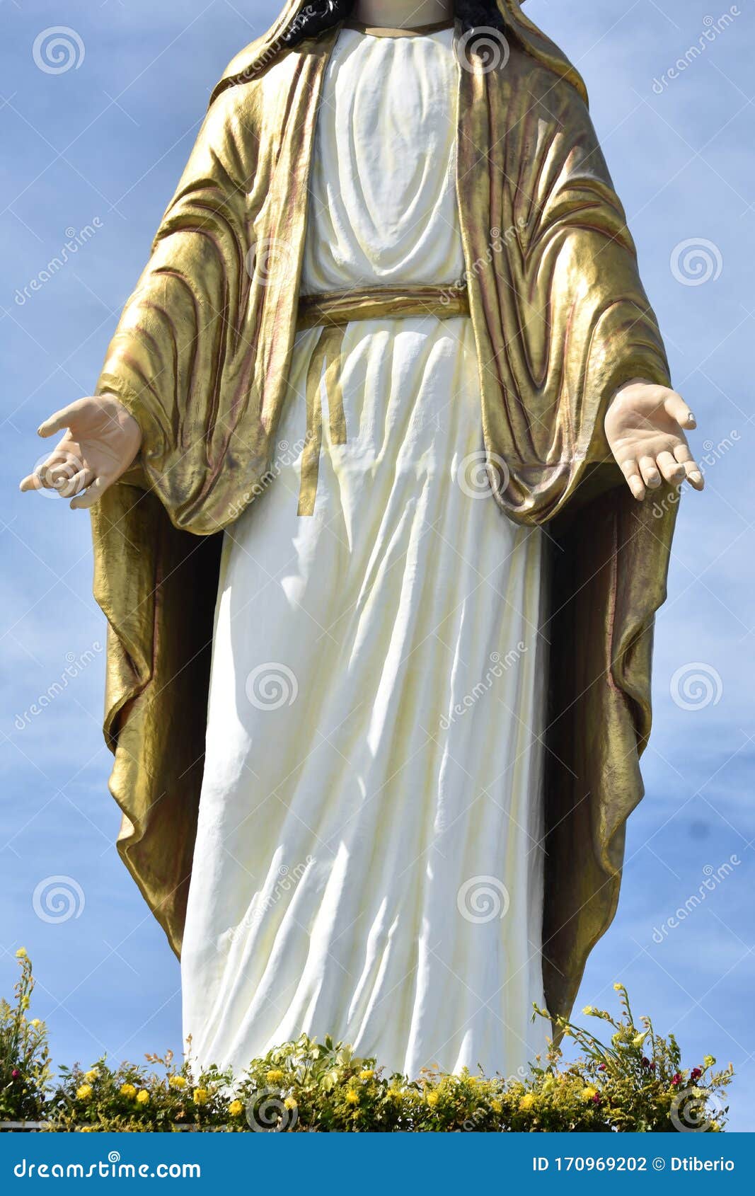 Une Statue Religieuse De Figure Biblique Photo stock Image du