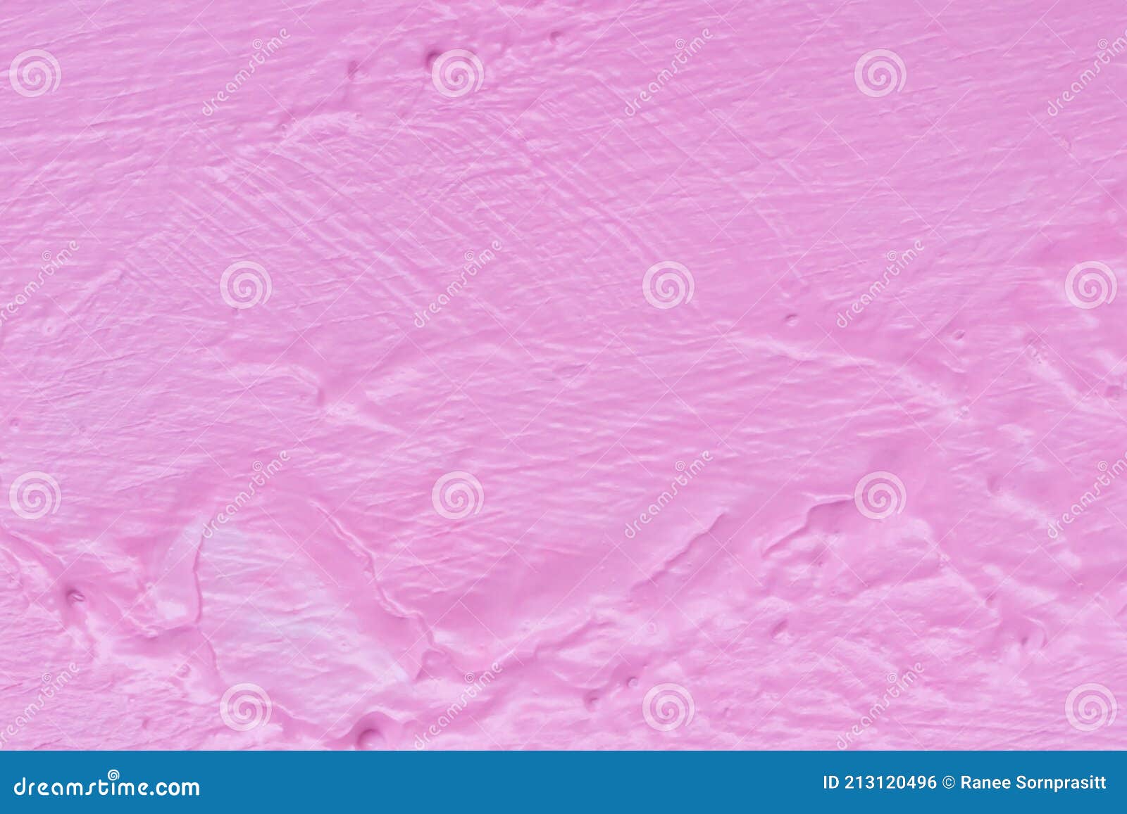 Uneven Wall Paint of Watercolor Stock Photo Image of decorative, pink