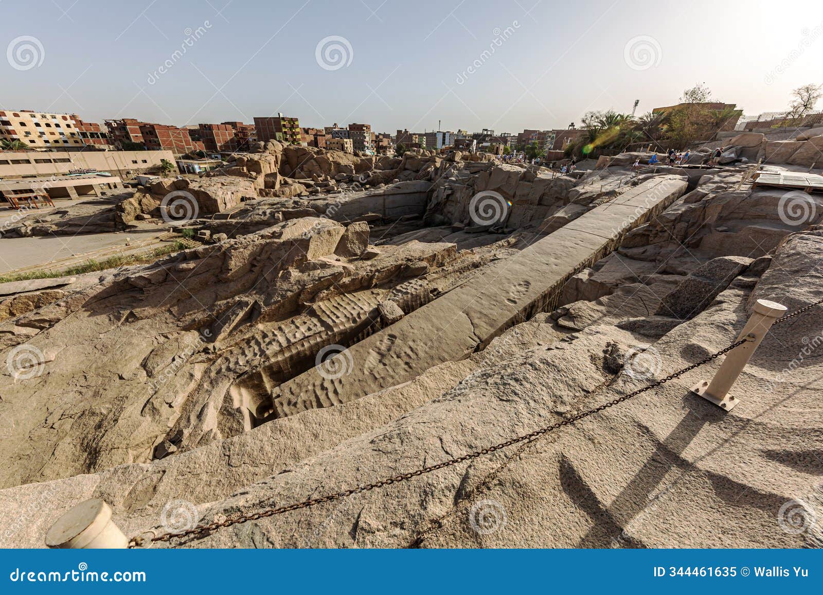 unfinished obelisk, aswan, egypt
