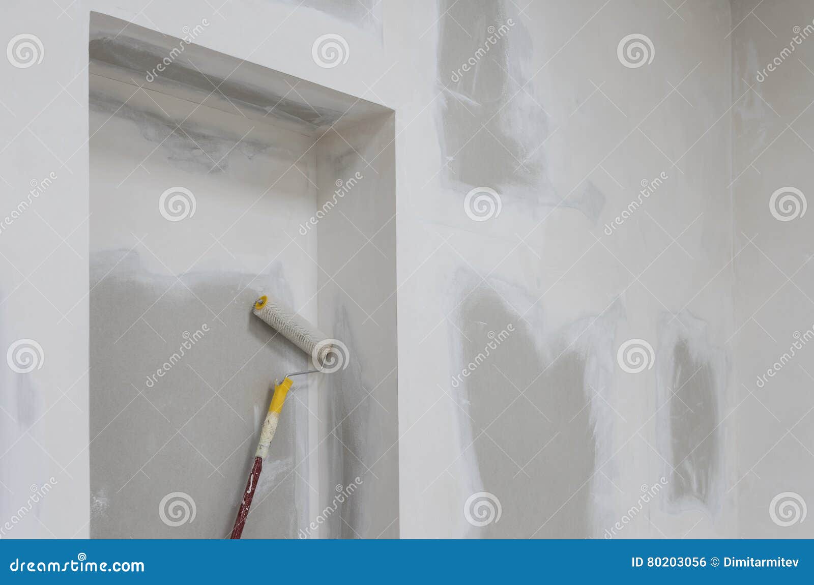 Painted Wall Texture Paint Roller Stock Photos 125 Images