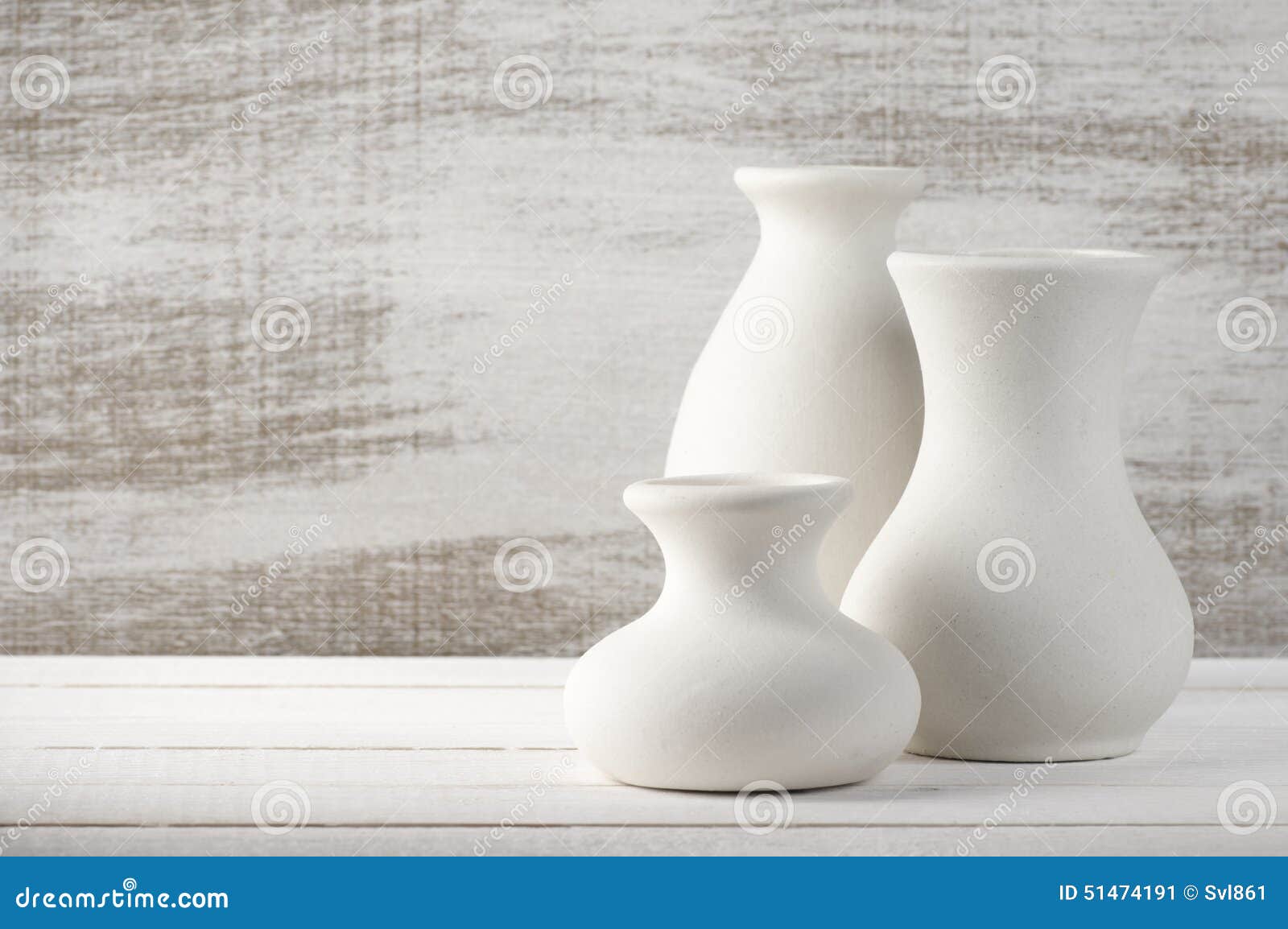 Unglazed ceramic vases stock image. Image of style, unglazed 51474191