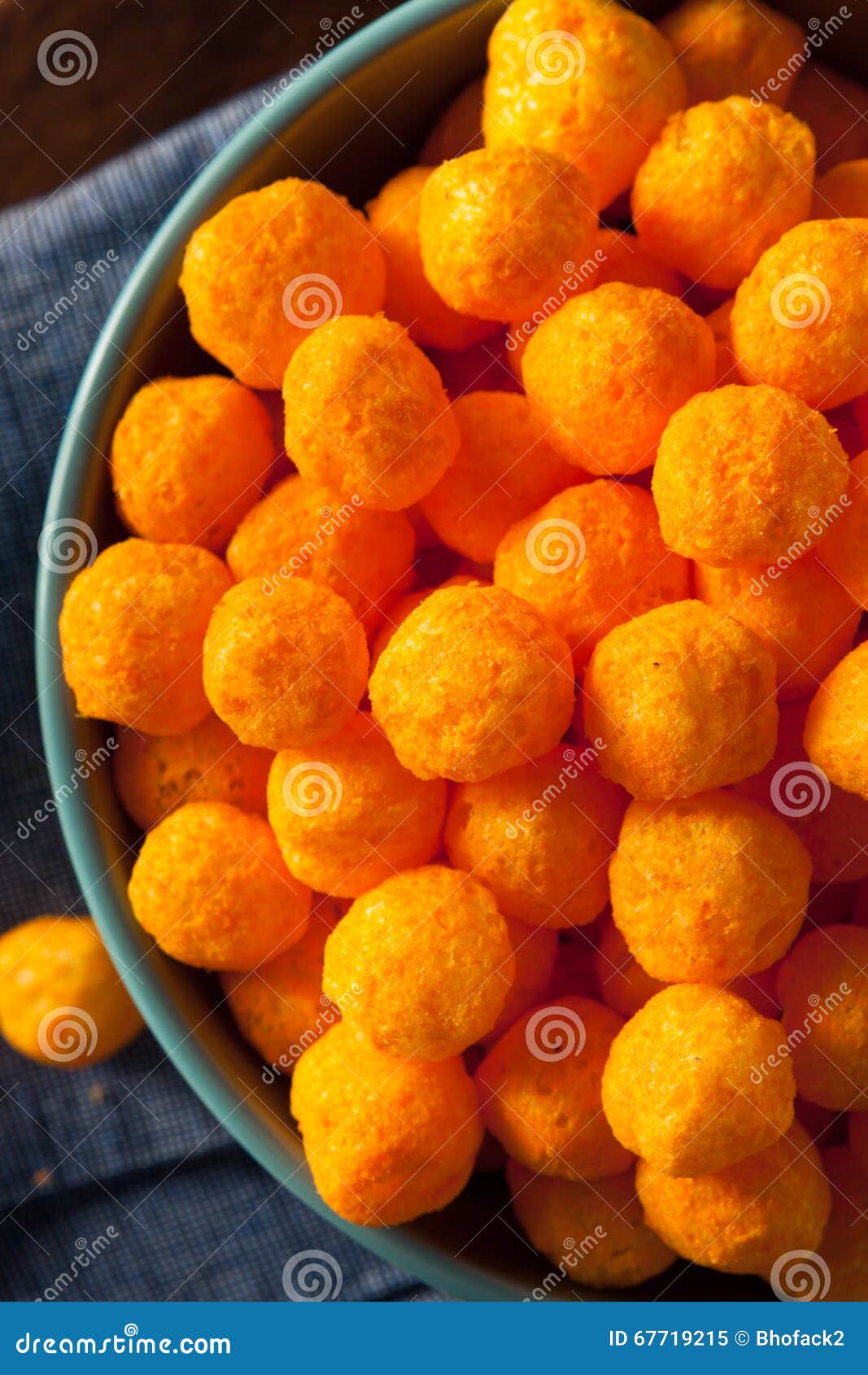 Unhealthy Cheesy Cheese Puffs Stock Image Image of crunch, nutrition