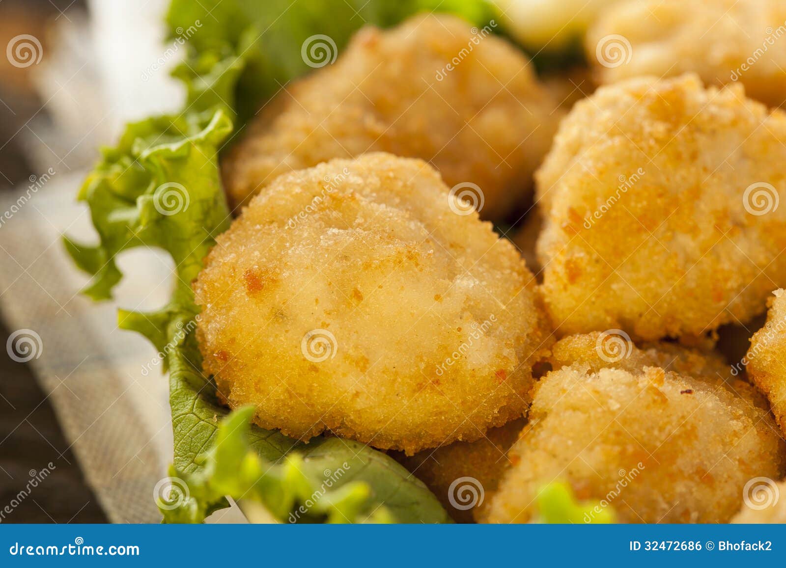 Unhealthy Chicken Nuggets and Fries Stock Photo Image of poultry
