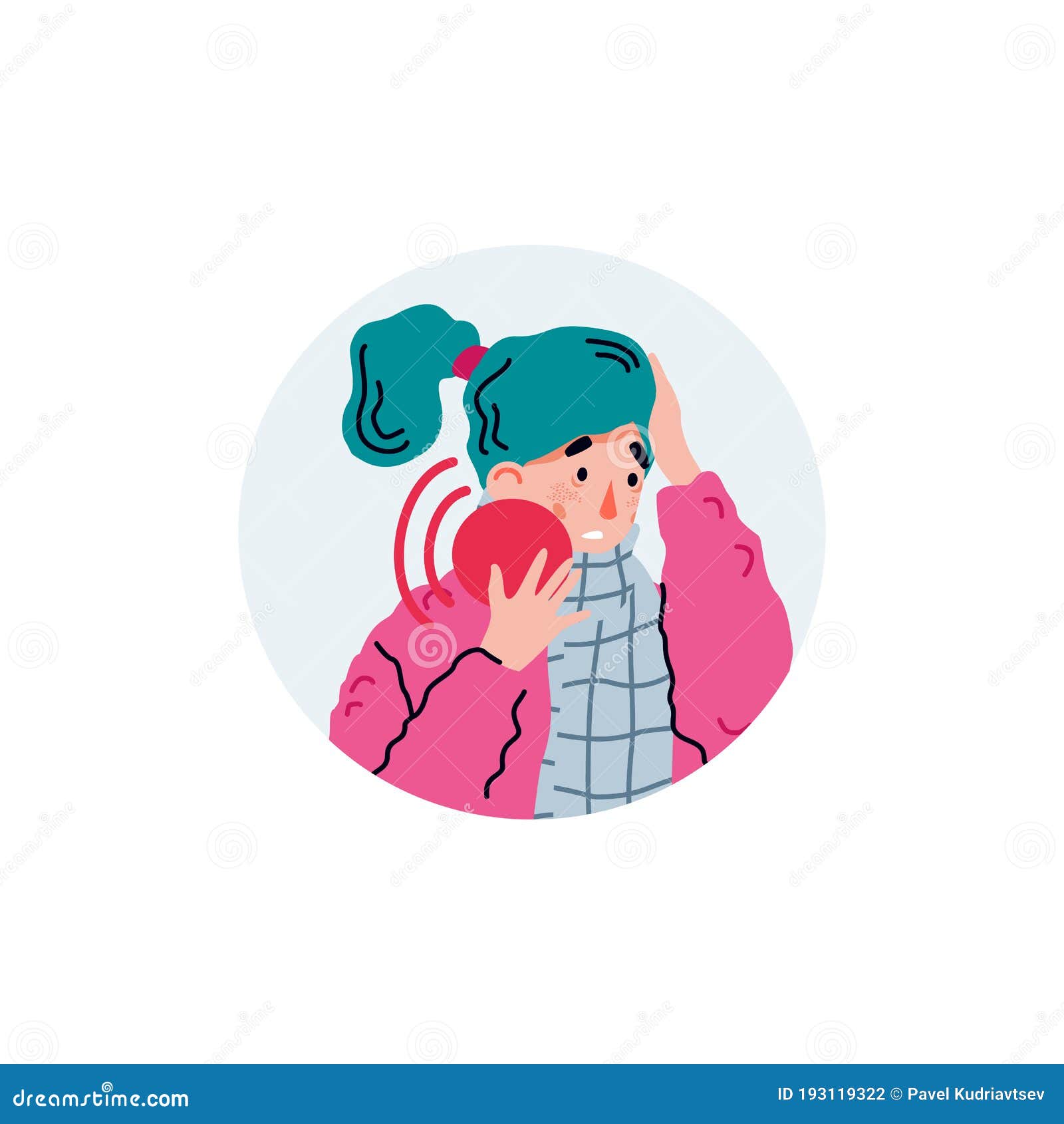 Unhealthy Sick Woman Feeling Throat Pain Cartoon Vector Illustration Isolated. Stock Vector - Illustration of character, healthcare: 193119322 Unhealthy Sick Woman Feeling Throat Pain Cartoon Vector Illustration Isolated. Stock Vector - Illustration of character, healthcare: 193119322