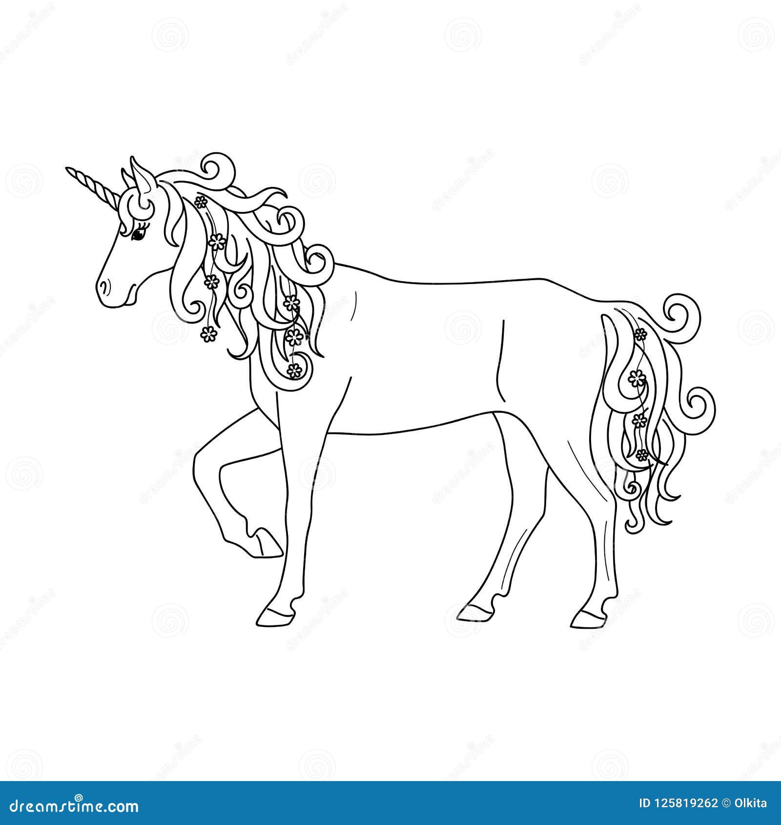 Fundo Desenhos Para Colorir Adultos Unicórnios Fundo, Desenho De