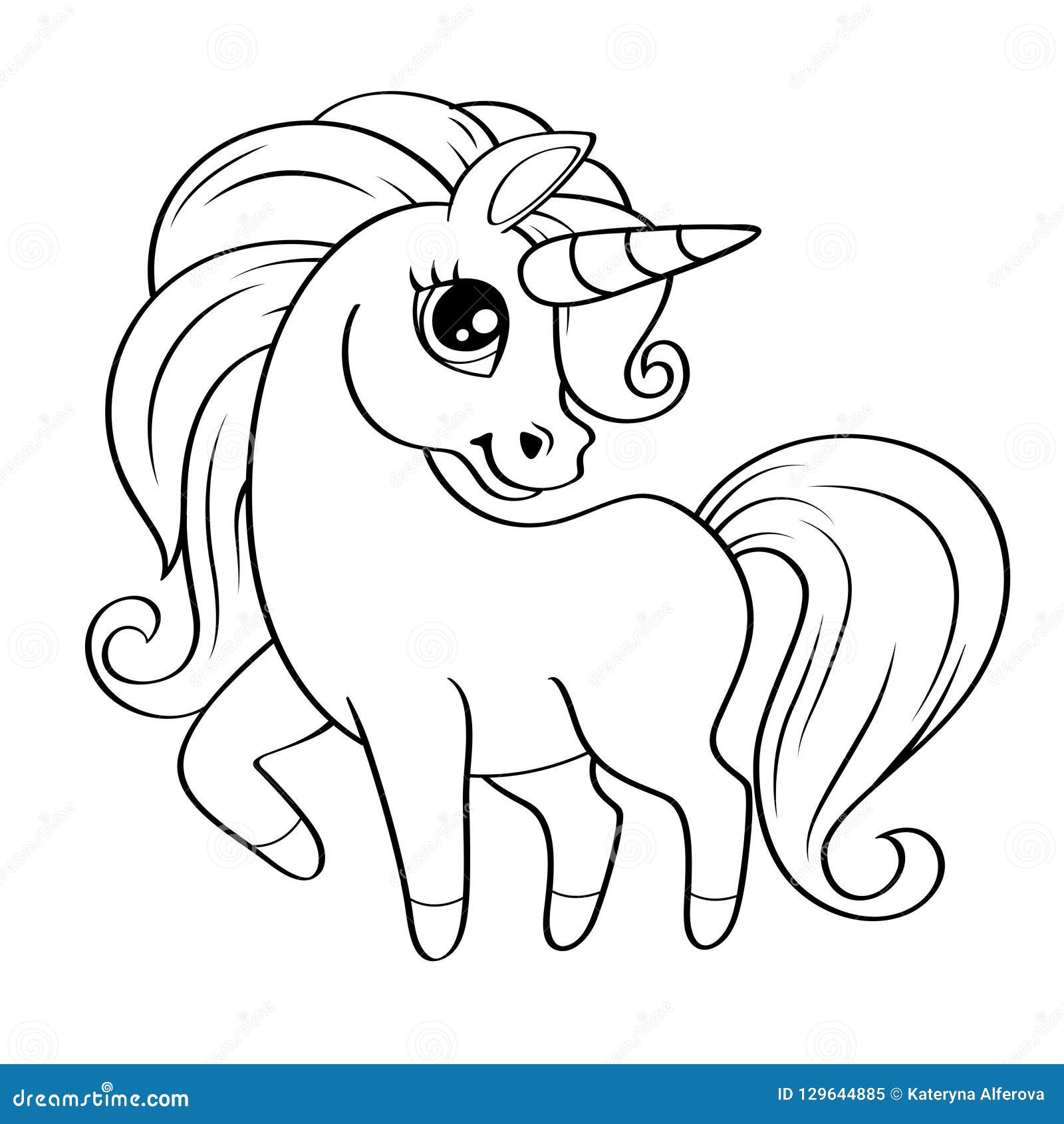 Fotos de Unicornio para colorir, Imagens de Unicornio para colorir sem  royalties