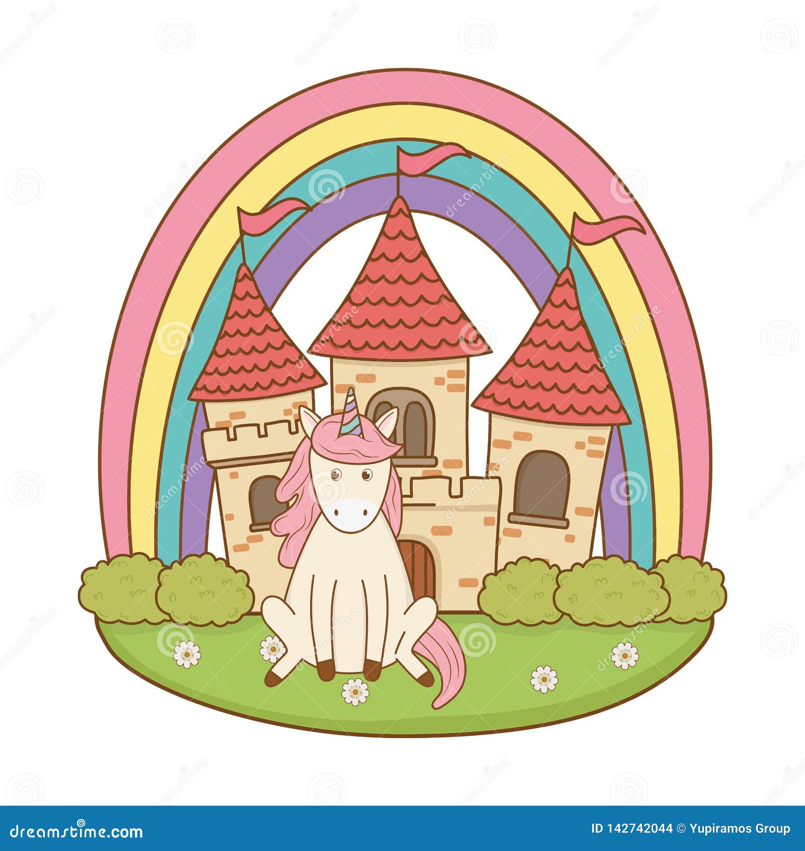 Free Free 279 Disney Castle Rainbow Svg SVG PNG EPS DXF File
