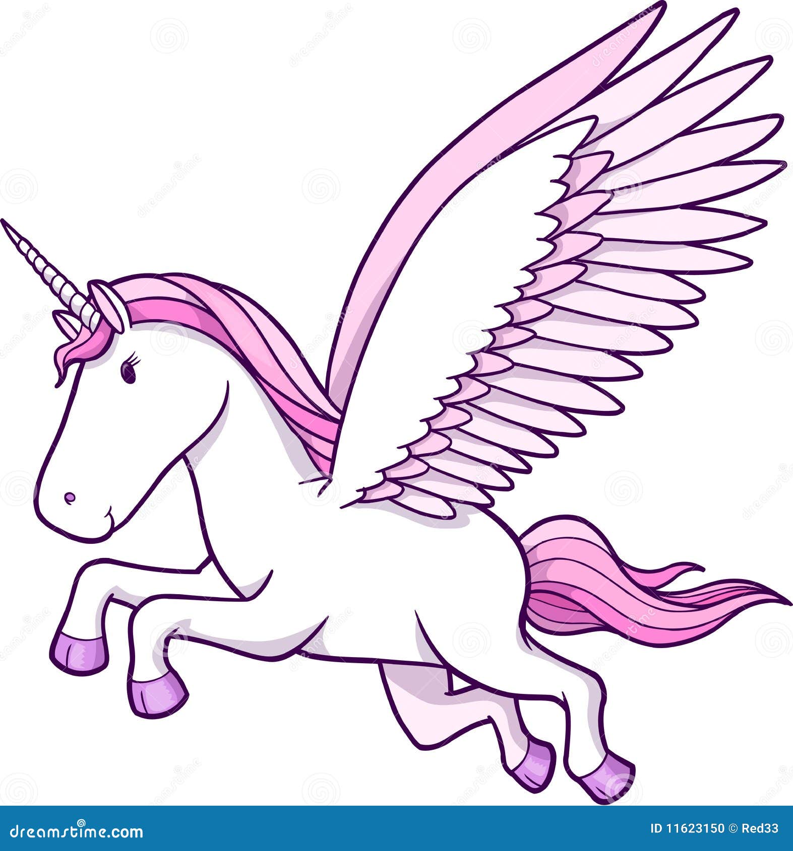 flying unicorn clipart - photo #18