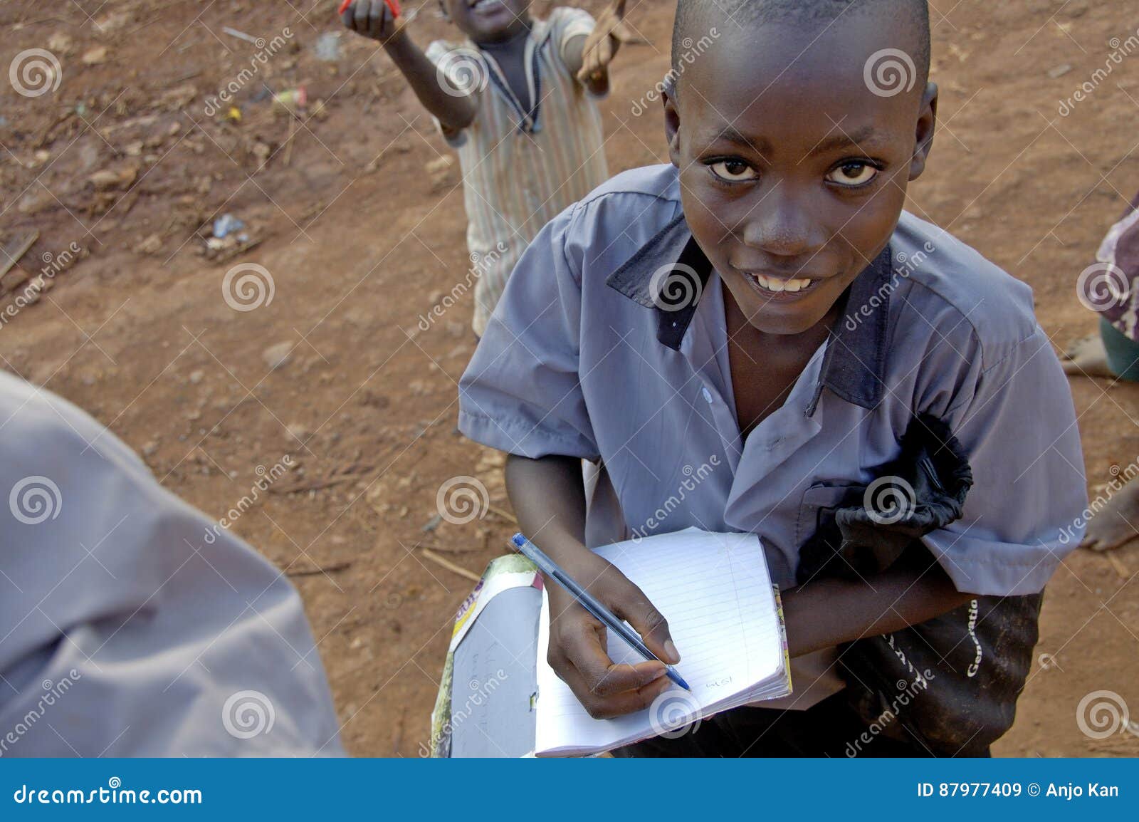 Unidentified Children in Township School Near Kampala. Editorial