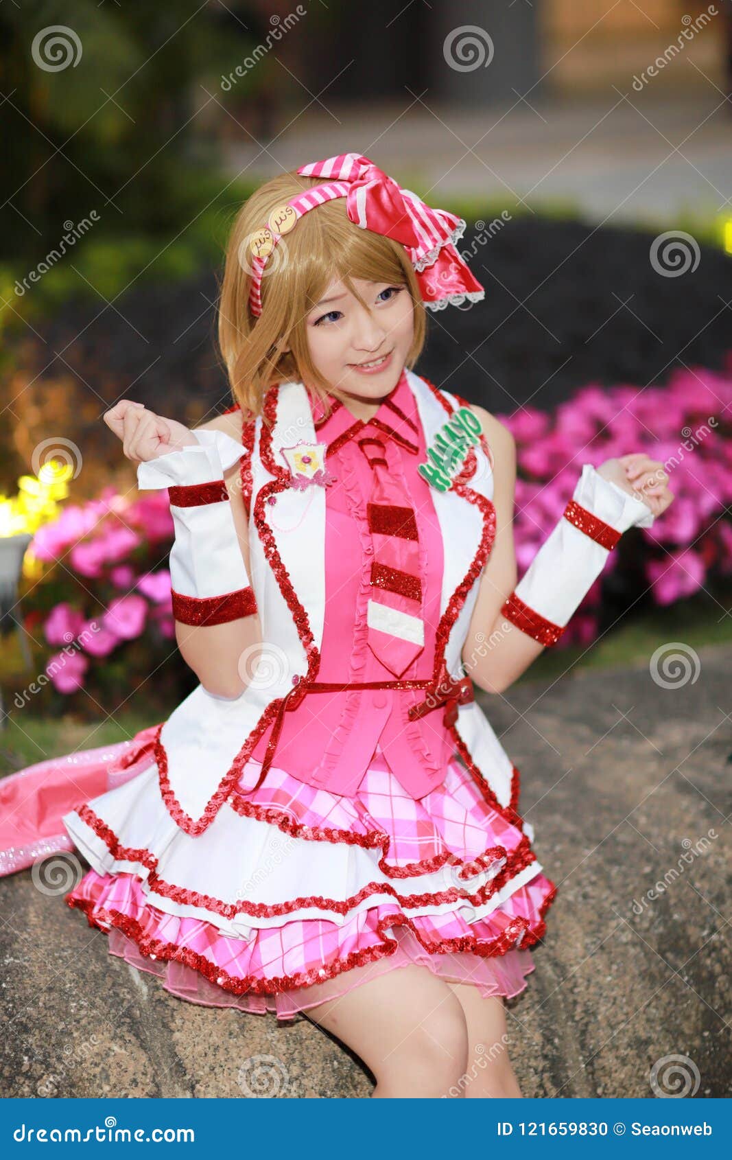 An Unidentified Japanese Anime Cosplay Pose Editorial Image Image Of Makeup Human 121659830