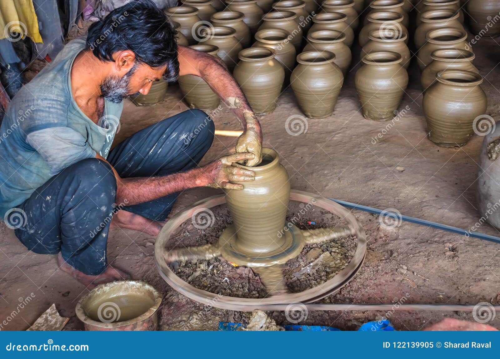 ancient pottery wheel