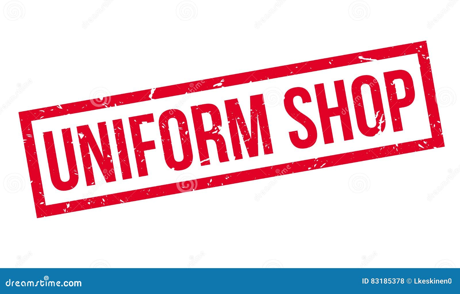 Uniform Shop rubber stamp stock illustration. Illustration of grungy