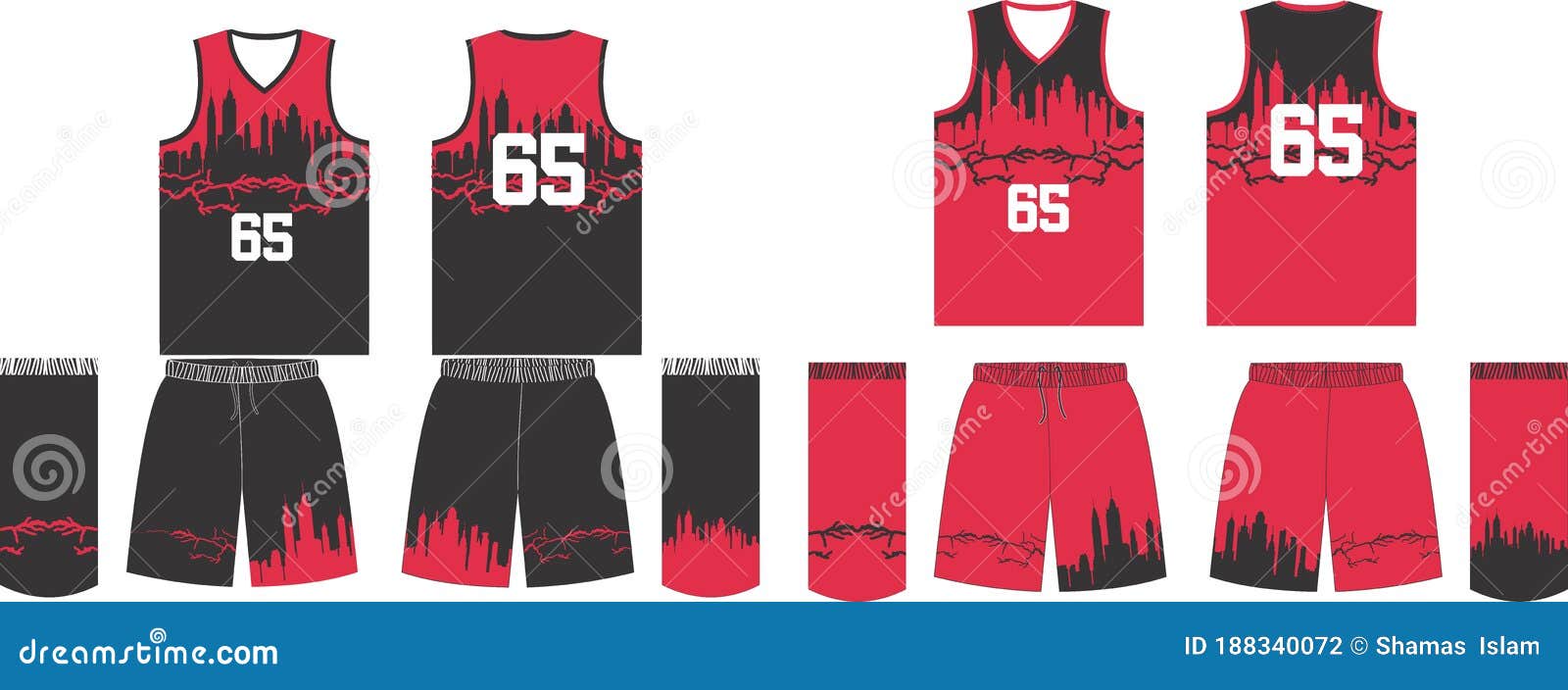 Diseño de equipaciones de baloncesto personalizadas