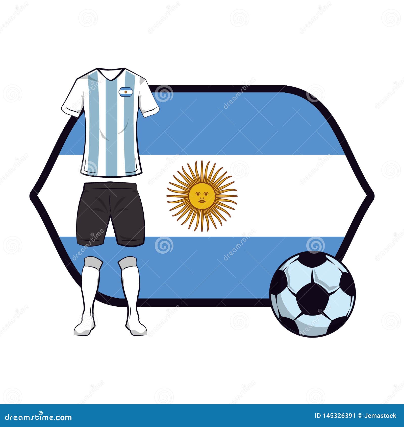 Antecedentes De La Selección Uruguay Con Vista Superior De Pelota Y Bandera  Stock de ilustración - Ilustración de escuela, ventilador: 259969773