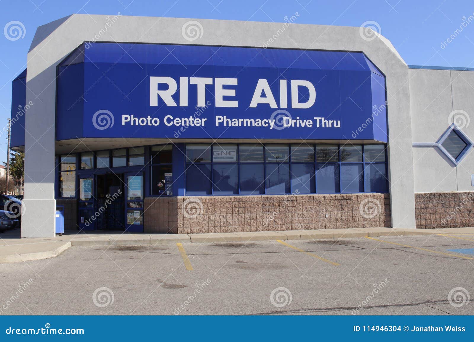 Union City Circa April 2018 Rite Aid Drug Store and Pharmacy. in
