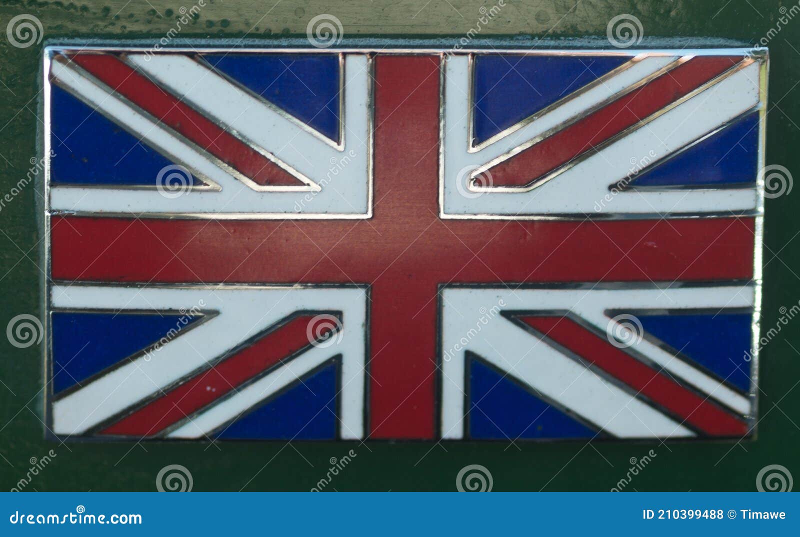 Union Jack Car Badge stock photo. Image of transport 210399488