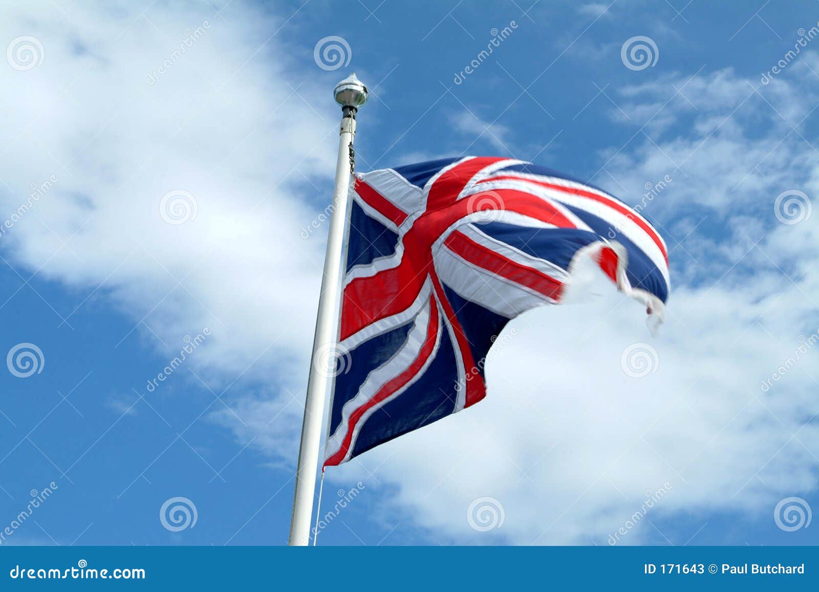Union Jack in Motion stock image. Image of flag, jack, deep 171643