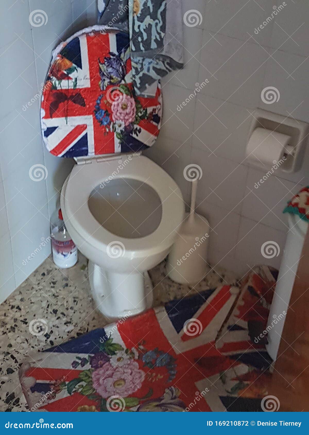 Union Jack Toilet Lavatory Loo Stock Photo Image of jack, lavatory