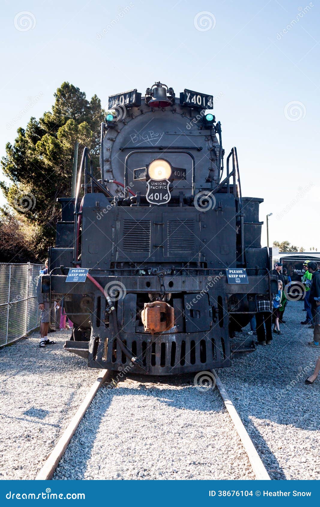 Union Pacific Big Boy 4014 Steam Locomotive Editorial 