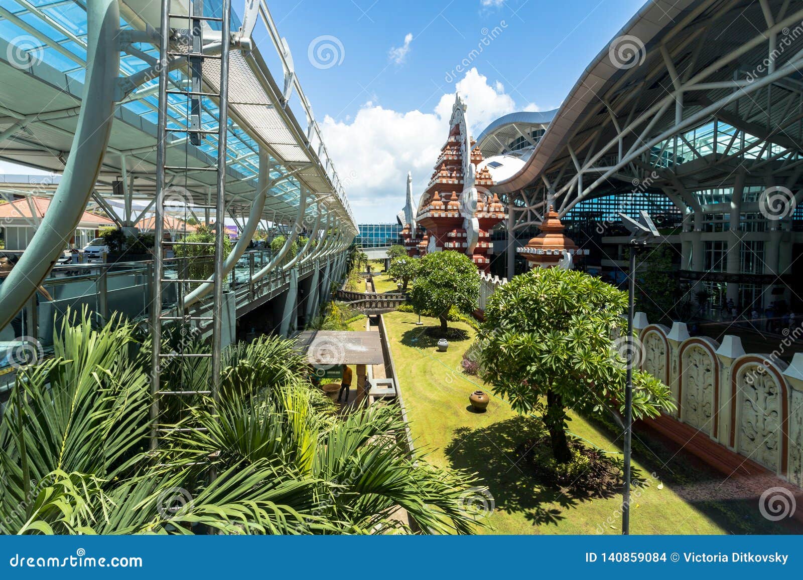 Denpasar International Airport  Bali  Indonesia Editorial 