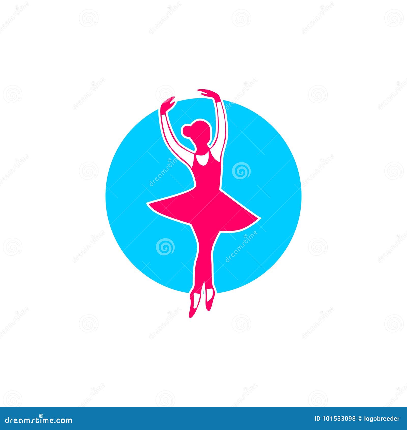 Unique Ballerina Template Stock - Illustration of performance, drawing: 101533098