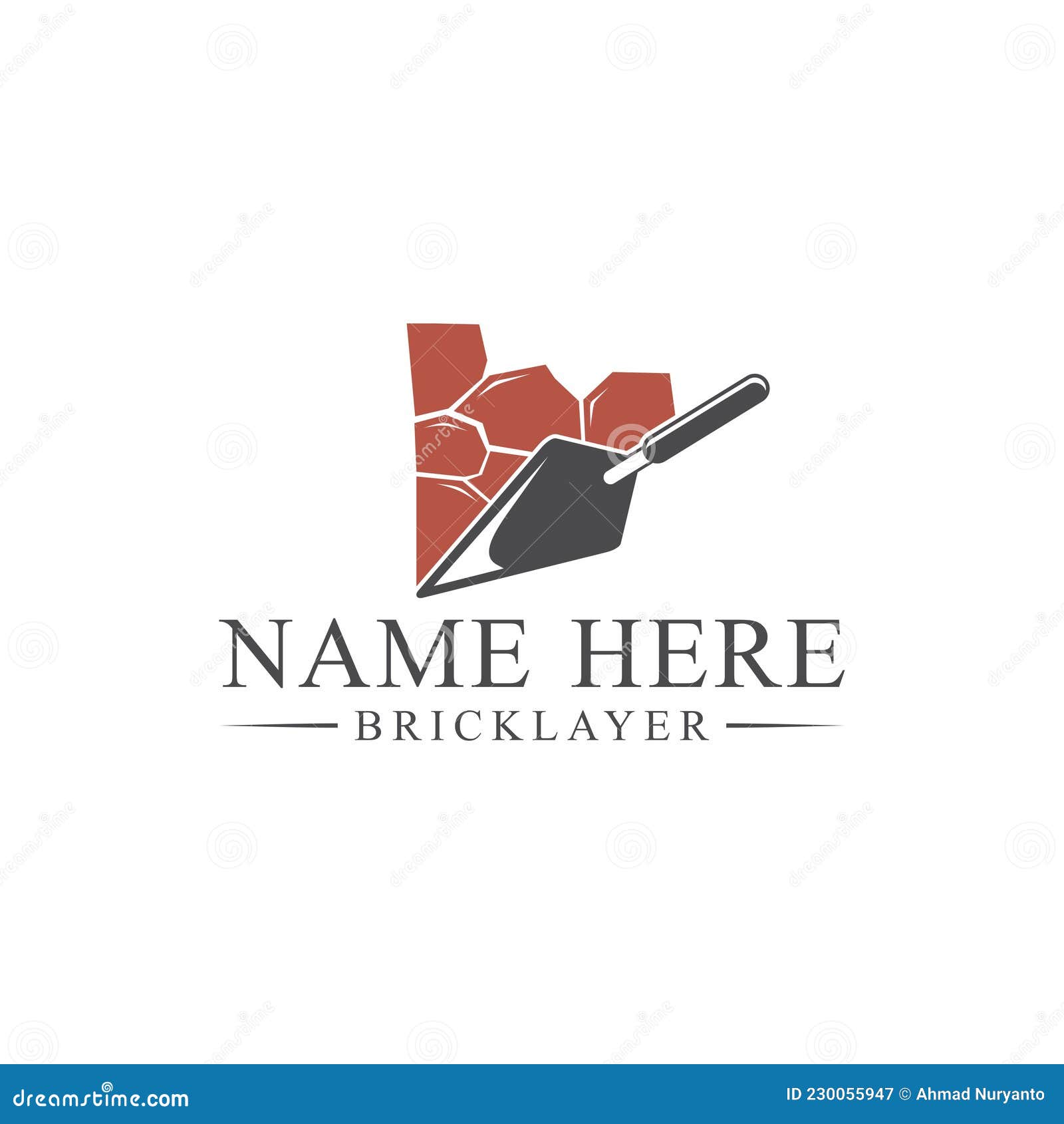 unique brick layer icon
