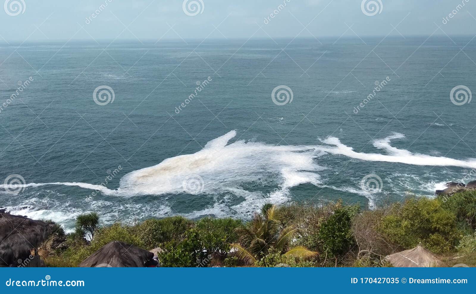 Bubble Tea At The Beach RoyaltyFree Stock Photography CartoonDealer