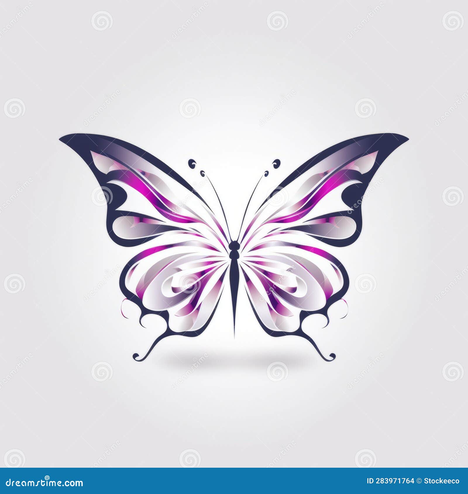 55 Free Printable Butterfly Stencils, Silhouettes and Templates