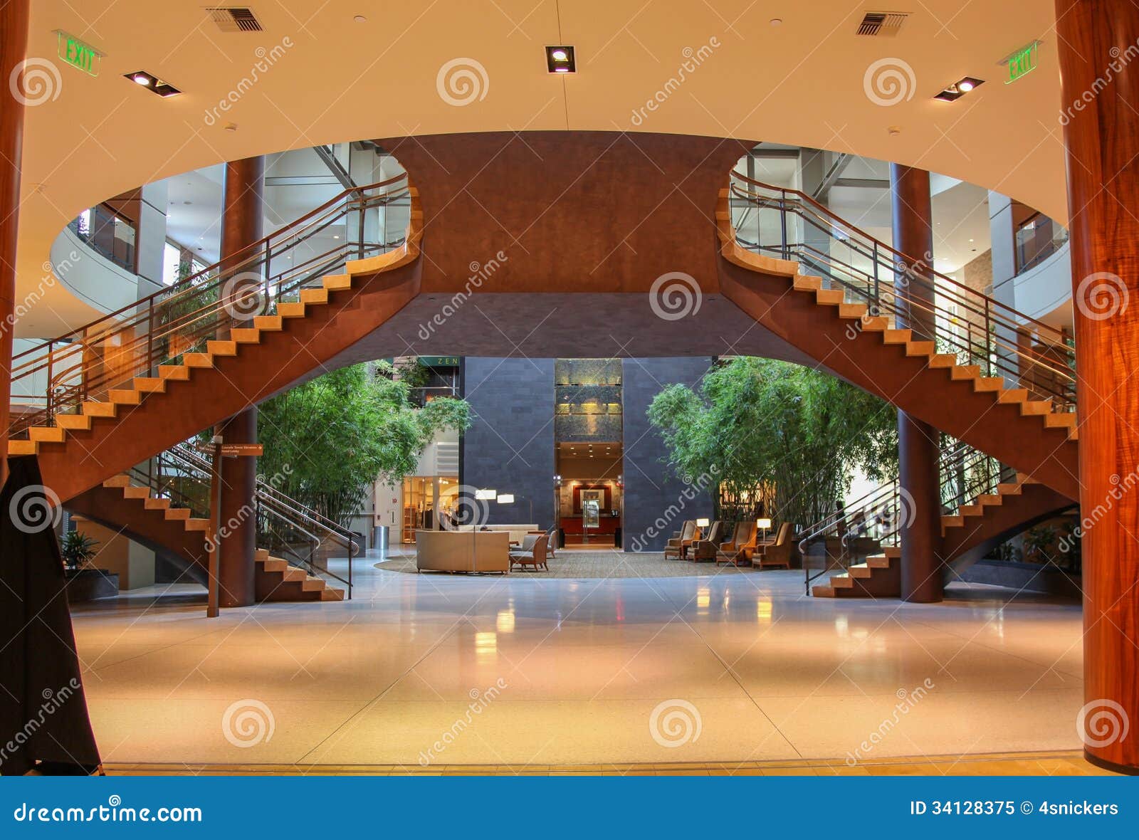 Featured image of post Modern Double Staircase Entrance : Staircase landing, floating staircase, open staircase, staircase design, craftsman staircase, design exterior, interior and exterior, architecture details.