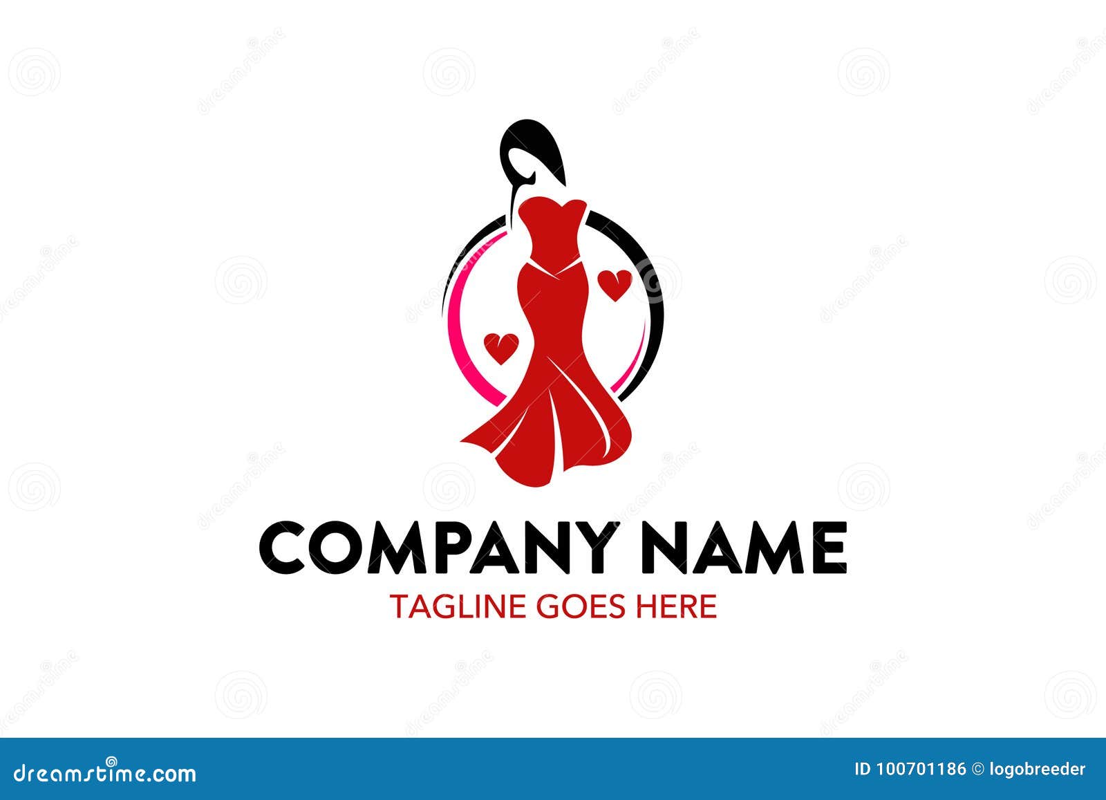 Unique Fashion Boutique Logo Template Stock Vector - Illustration of ...