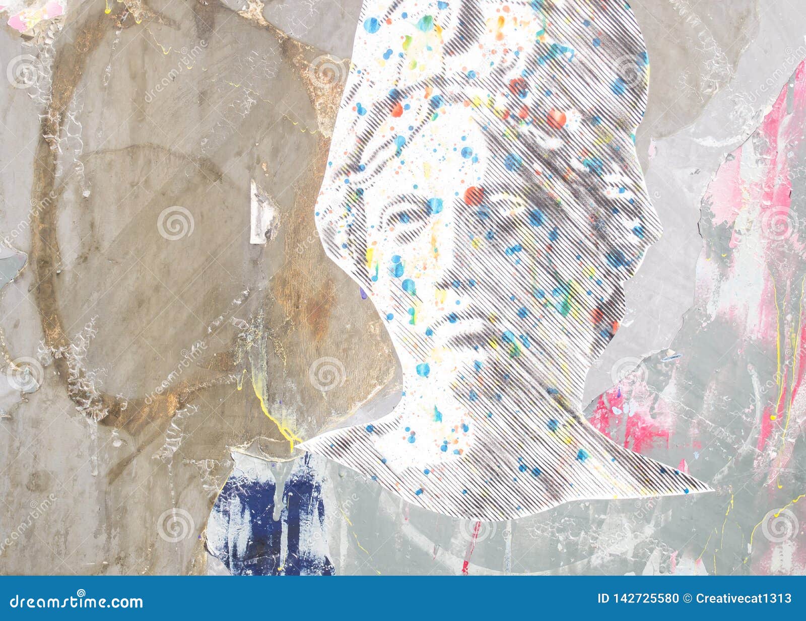 Unique Graffiti Found On The Streets Of Halifax Canada Editorial Image