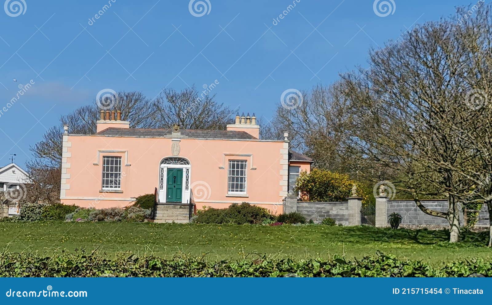 Unique House Architecture in Sutton, Dublin Ireland Stock Photo Image