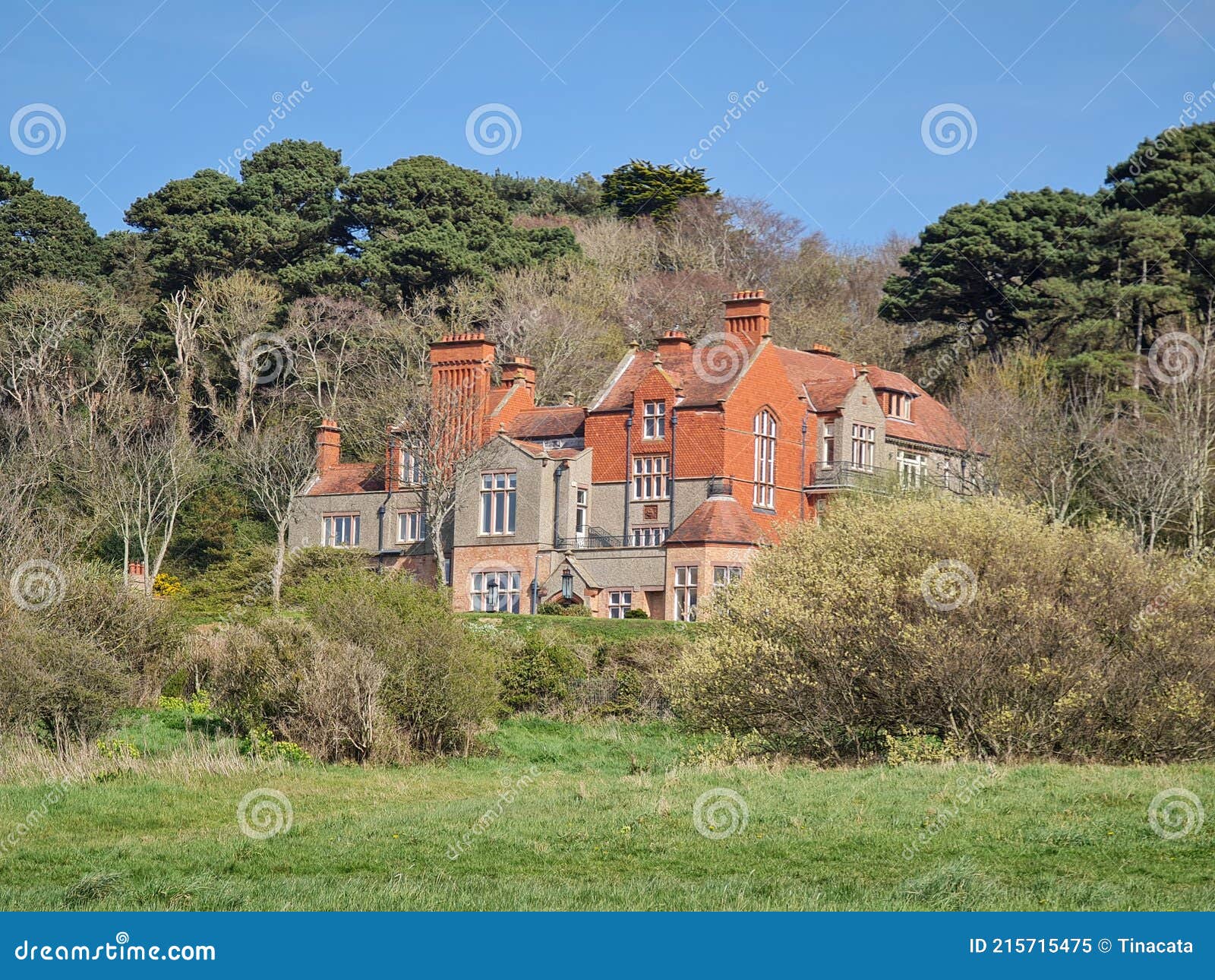 Unique House Architecture in Sutton, Dublin Ireland Stock Image Image