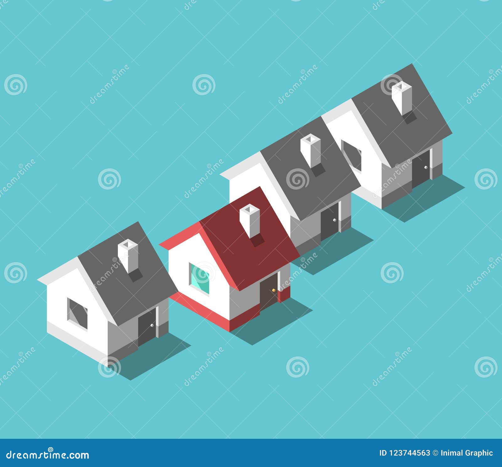 iUniquei ihousei ihomei iconcepti stock vector Illustration of 