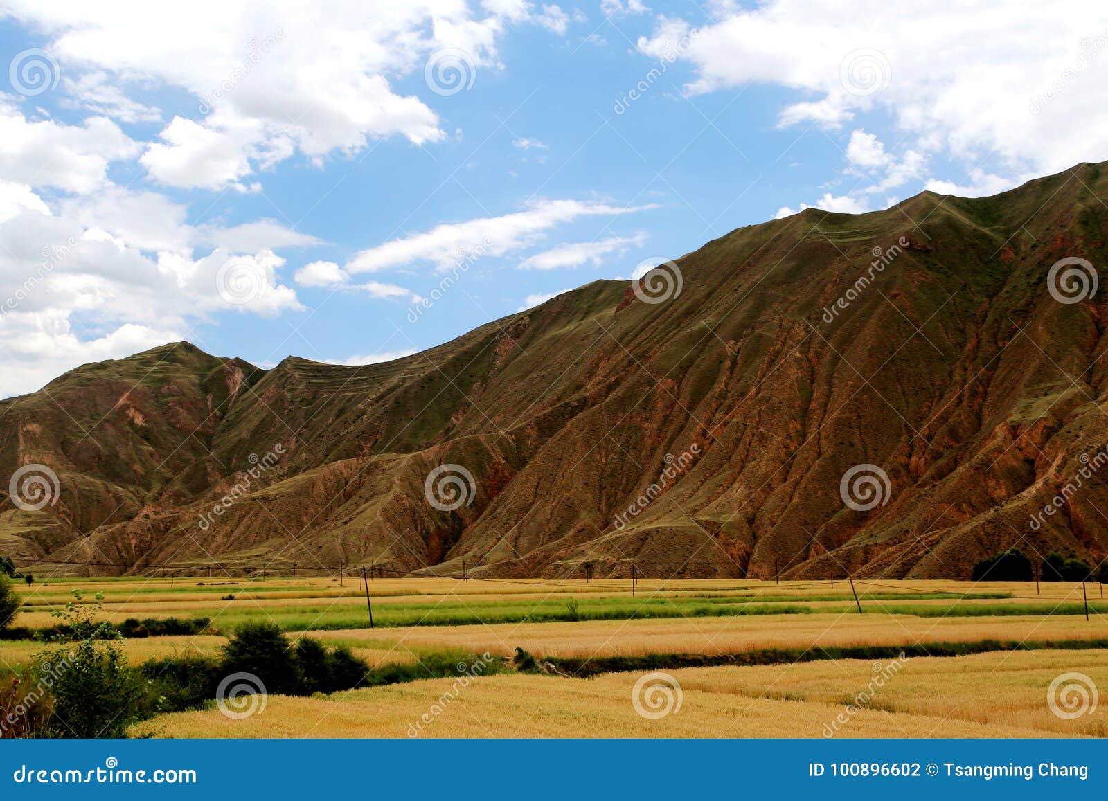 the unique landforms of gansu,china