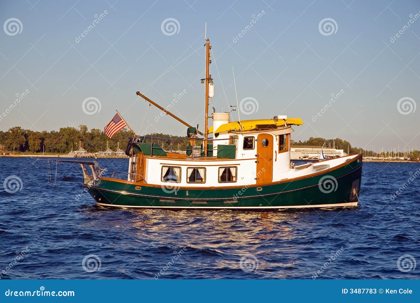 Unique tug boat stock image. Image of white, sailing 