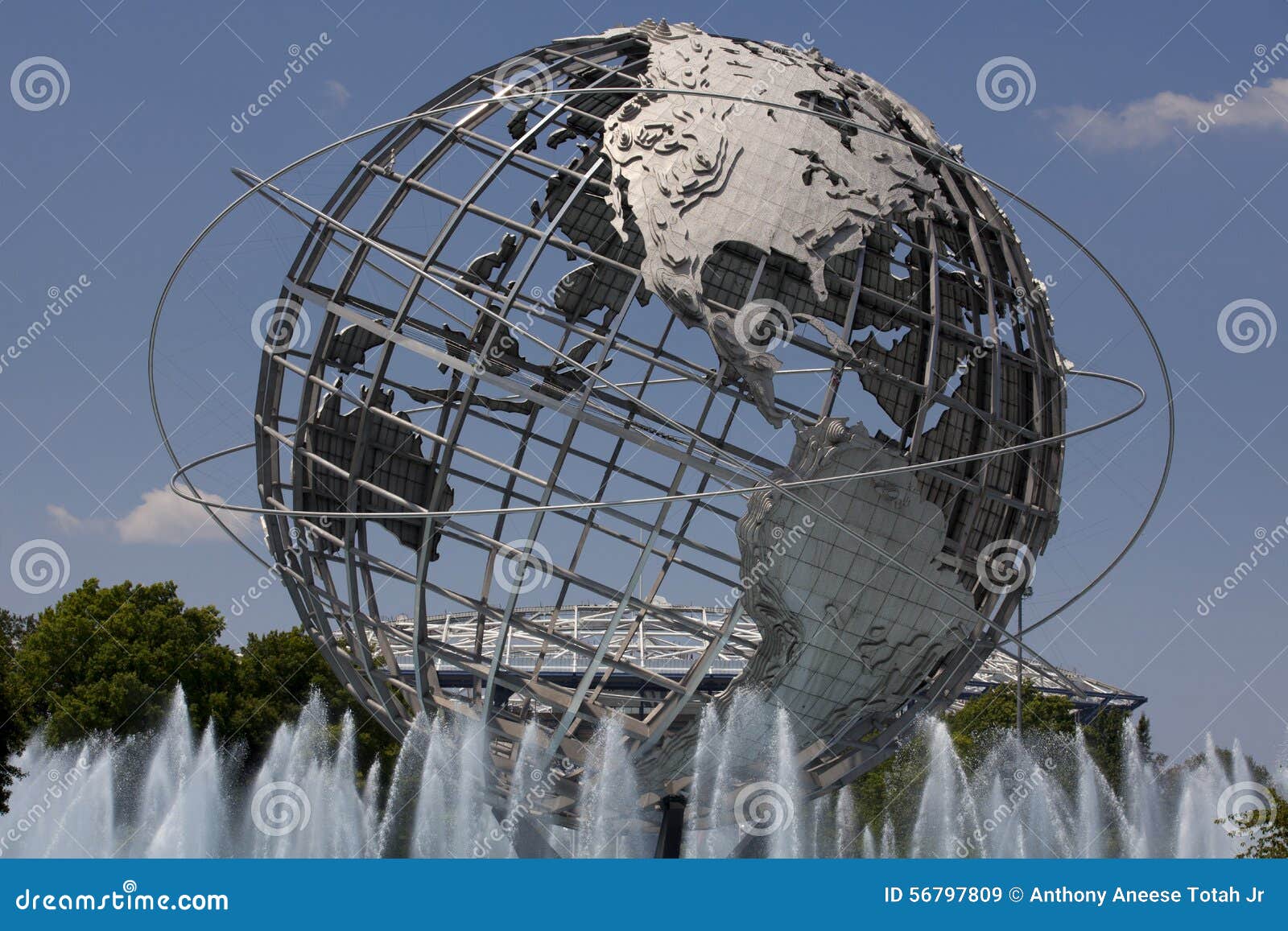 Unisphere in Fushing Meadows Corona Park, Queens - New York