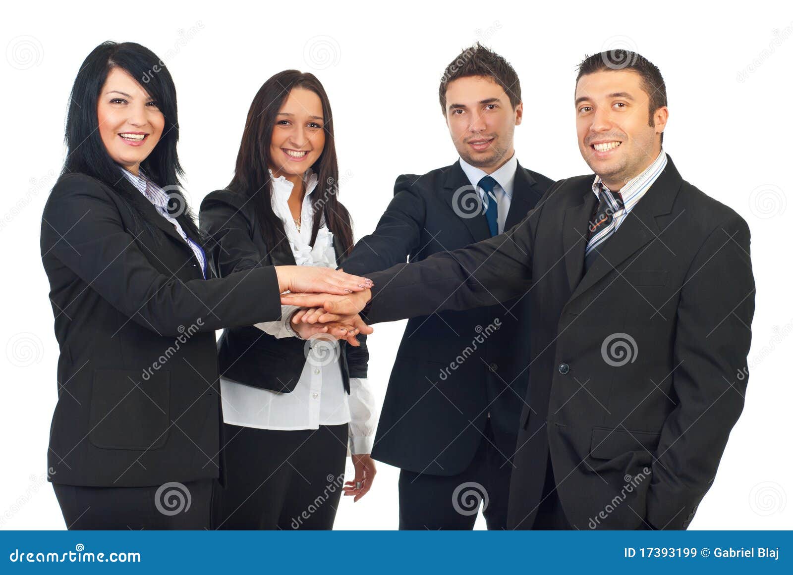 United Group of Business People Stock Image - Image of males, coworkers